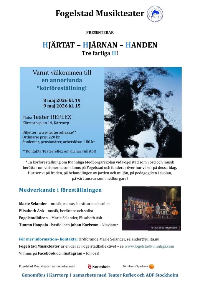 Hjärtat–Hjärnan–Handen. Tre farliga H!