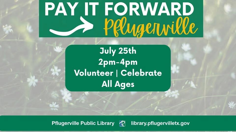 Pay It Forward Pflugerville
