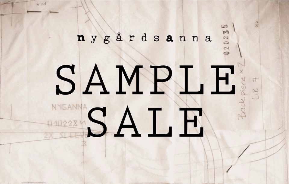nygårdsanna SAMPLE SALE - Malmö