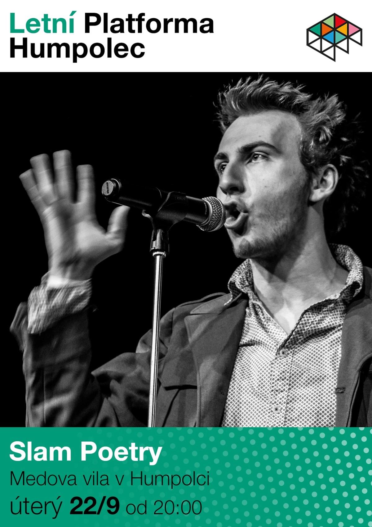 Slam poetry v Medově vile