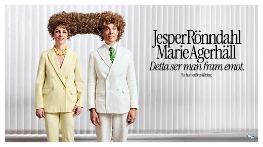 Jesper Rönndahl och Marie Agerhäll