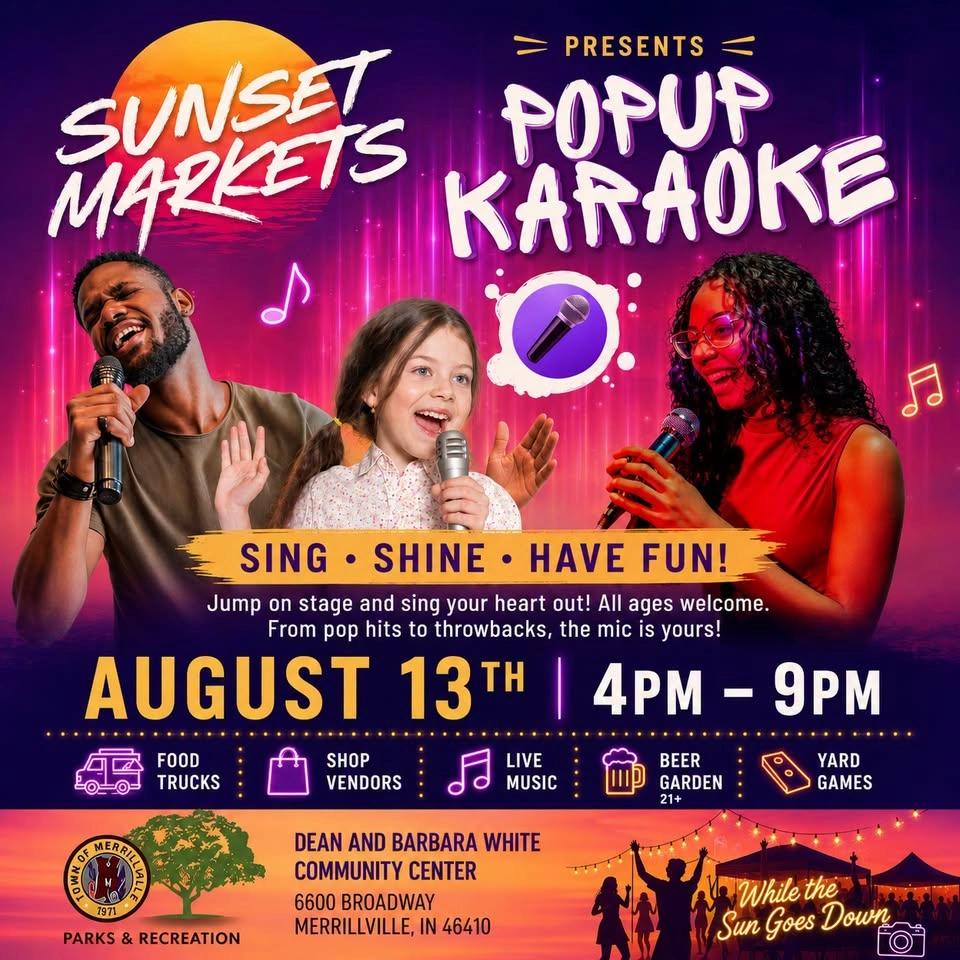 FREE EVENT - Sunset Markets ft PopUp Karaoke