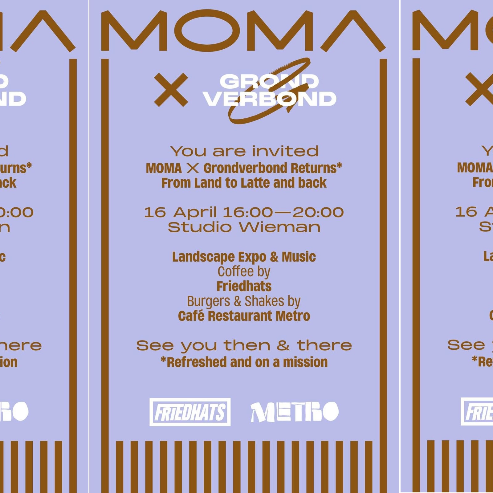MOMA x Grondverbond Returns!