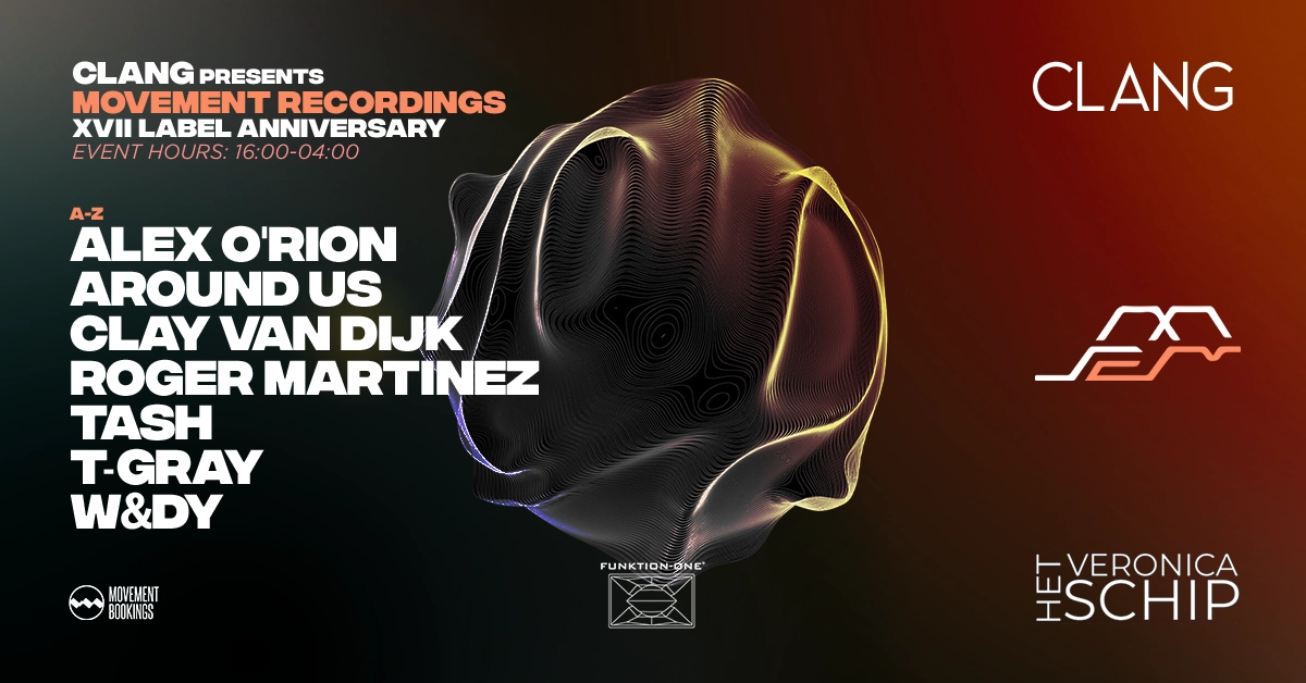 CLANG – MOVEMENT RECORDINGS SHOWCASE – Veronica Ship 24.05.26