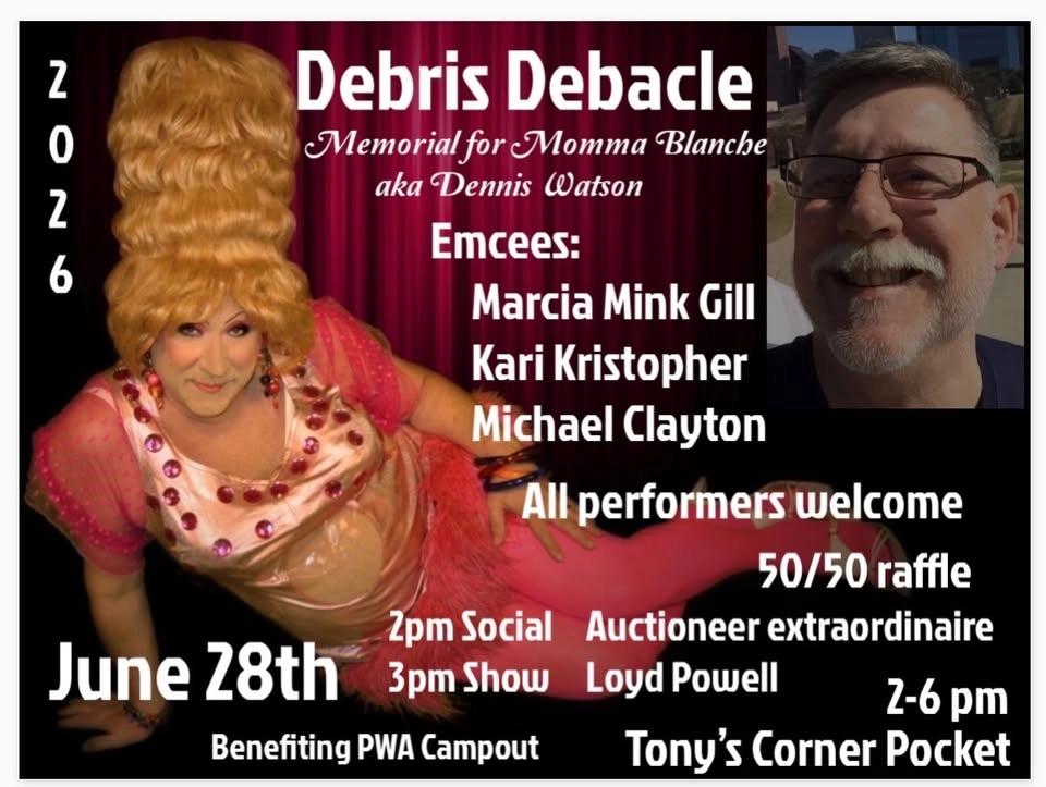 Debris Debacle 2026 Tribute for Momma Blanche aka Dennis Watson