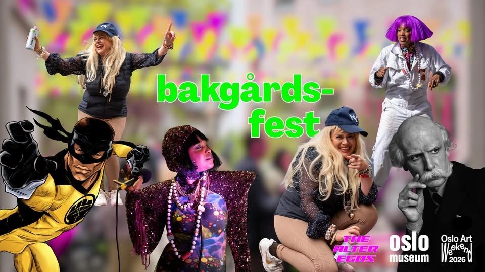 The Alter Egos' bakgårdsfest på Grønland