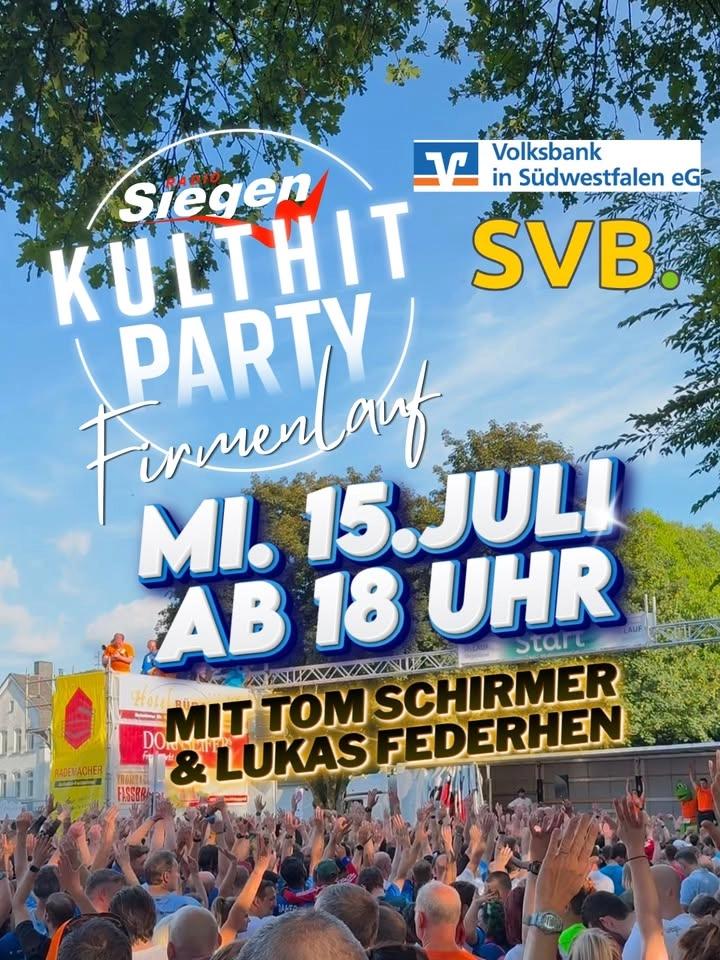 Kulthitparty Firmenlauf 2026