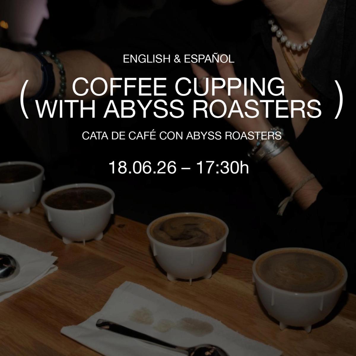 Coffee cupping with Abyss Coffee Roasters