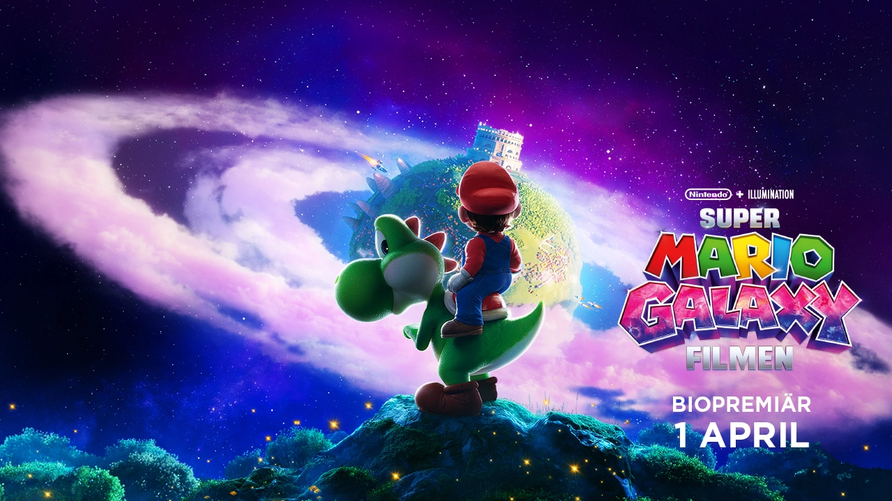 BIO: Super Mario Galaxy Filmen. (Tal: Sv dub)