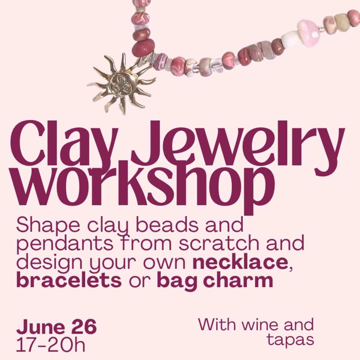 Make clay beads & charms and design your own jewelry ✶⋆.˚