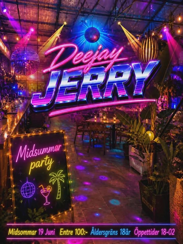 Midsommar Party med Deejay Jerry