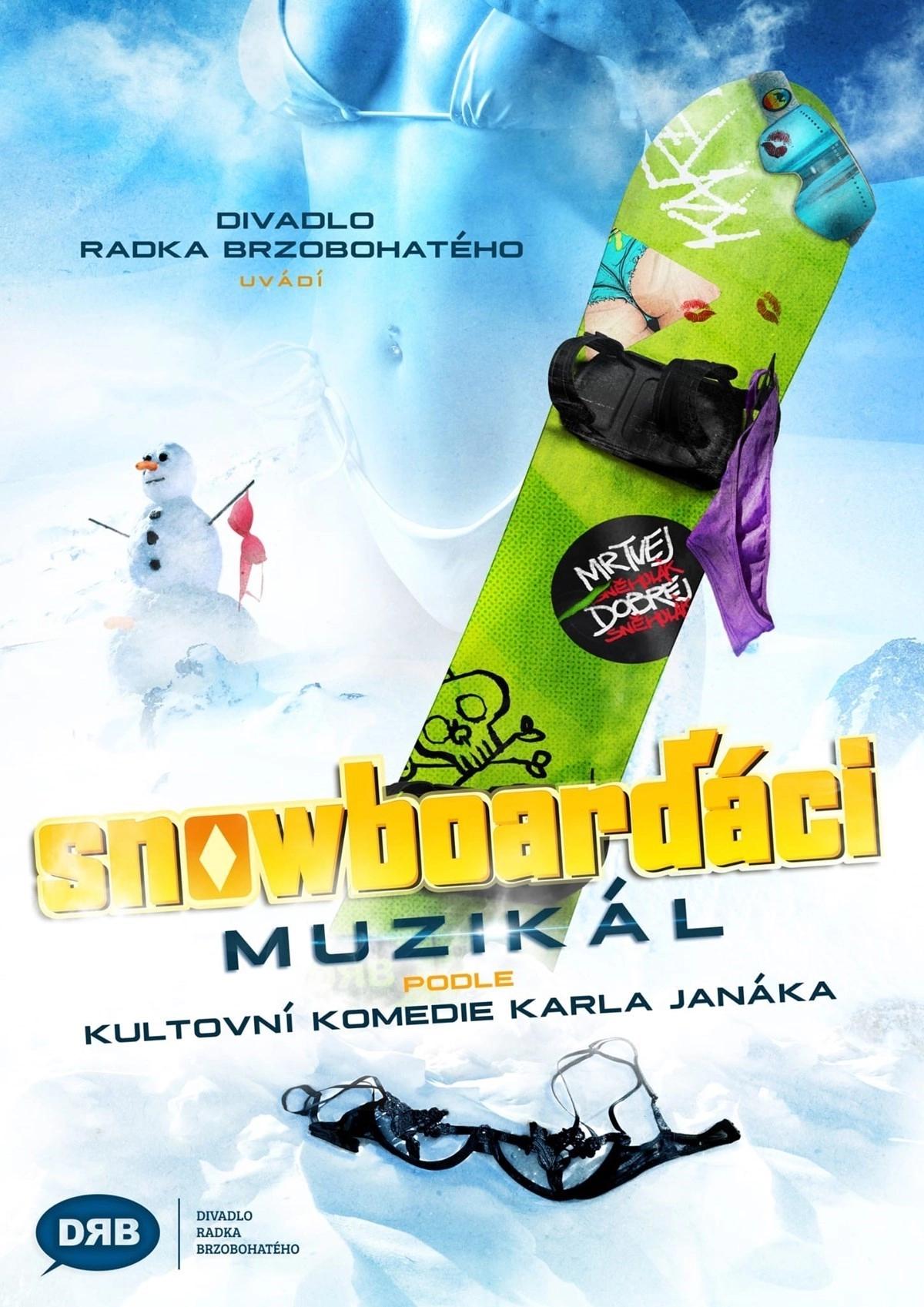 Snowboarďáci