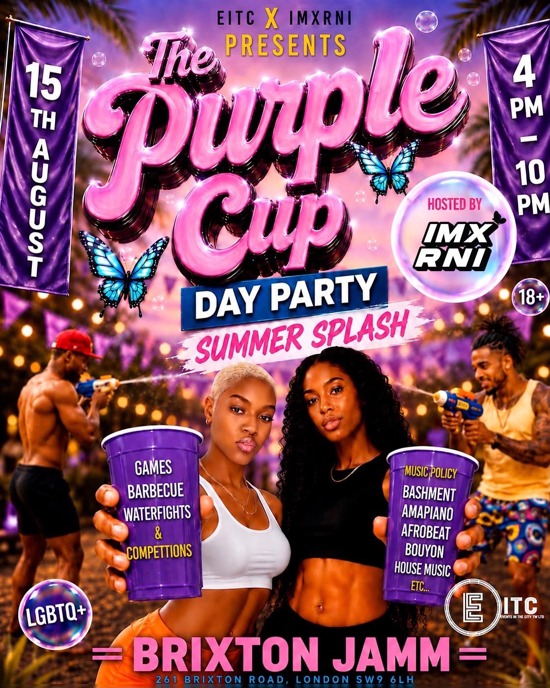 Events in the City PRESENTS: PURPLE CUP DAY PARTY (SUMMER SPLASH)