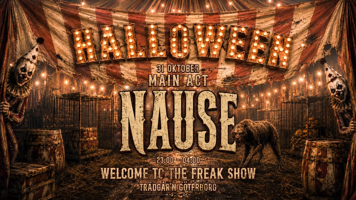 GÖTEBORGS STÖRSTA HALLOWEEN FEST - 31 OKTOBER
