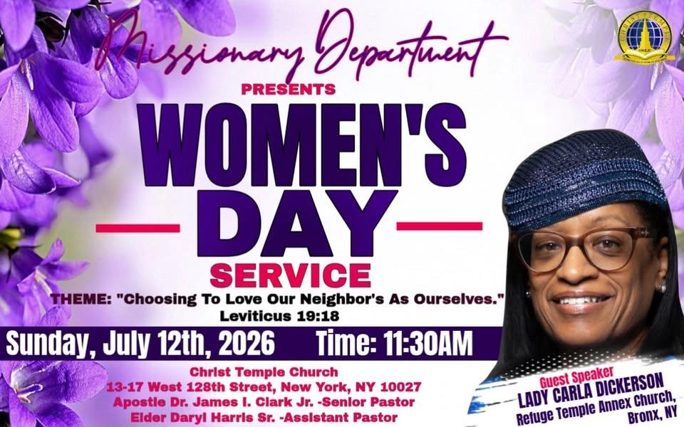 Women's Day Service