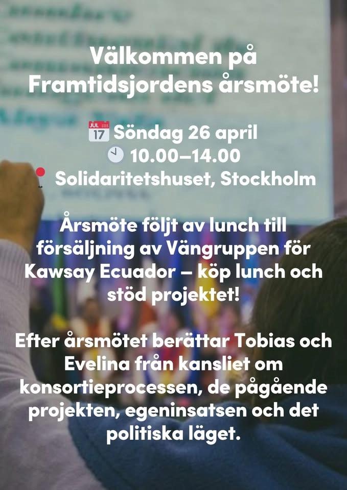 Årsmöte 26 april