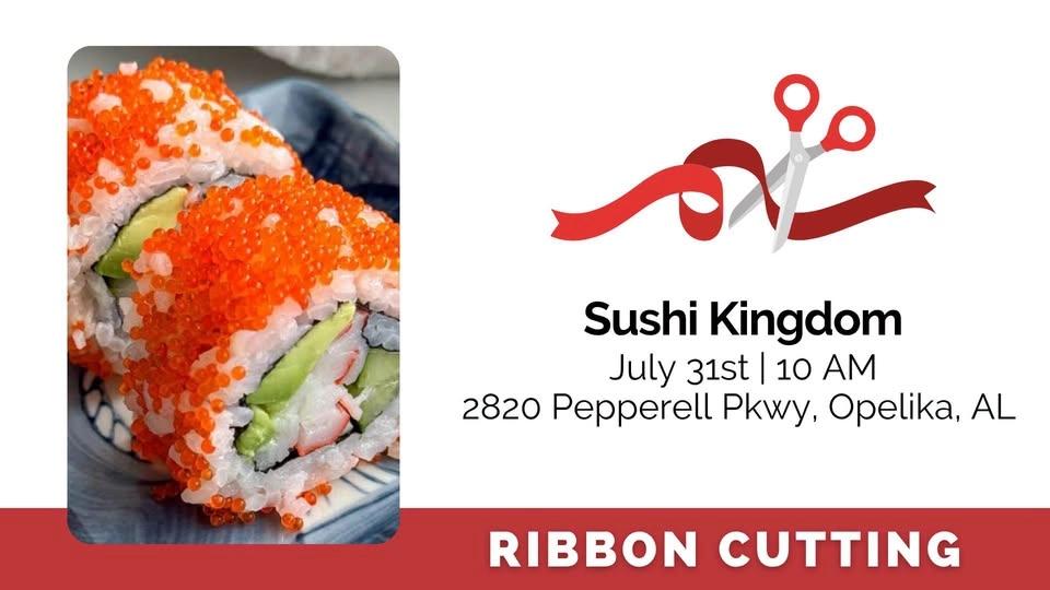 Ribbon Cutting: Sushi Kingdom