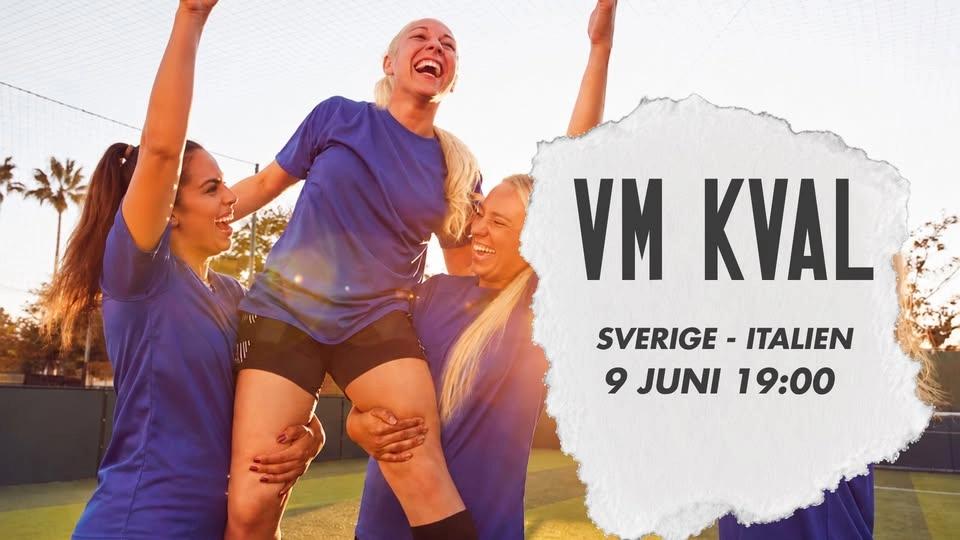 VM kval Damer - Sverige - Italien