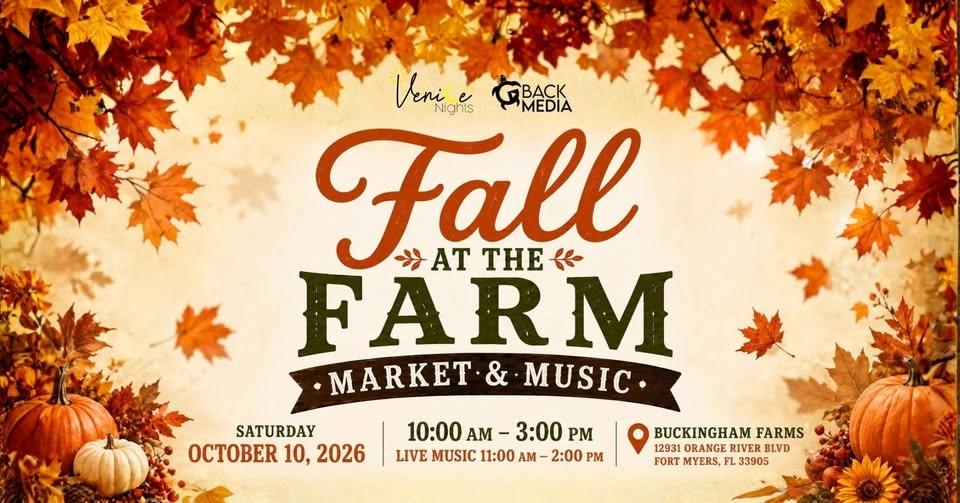 Fall at the Farm – Market & Music