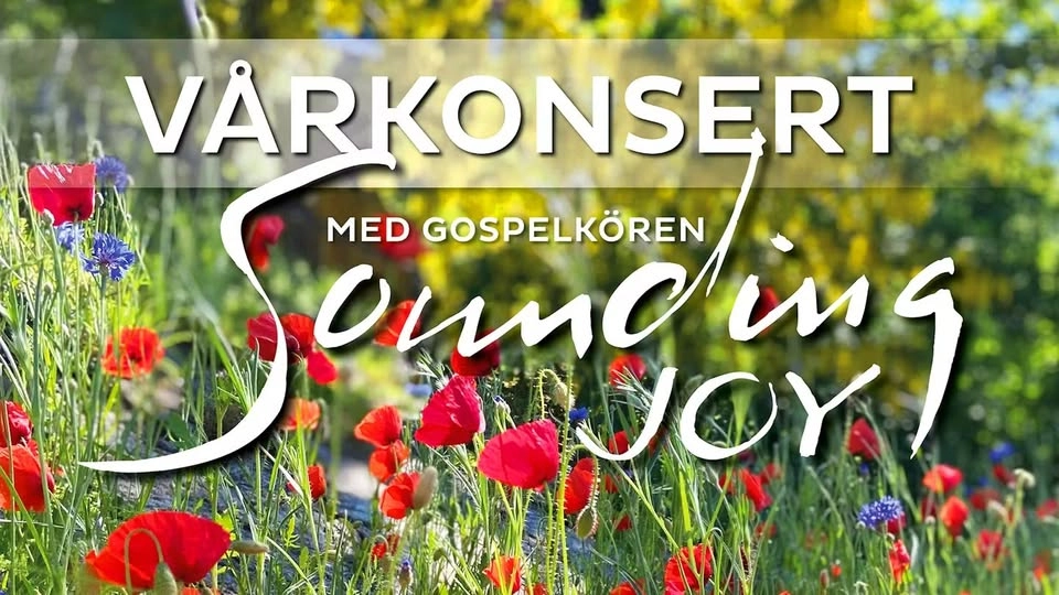 Gospelkören Sounding Joy sjunger i Mälarhöjdens kyrka!