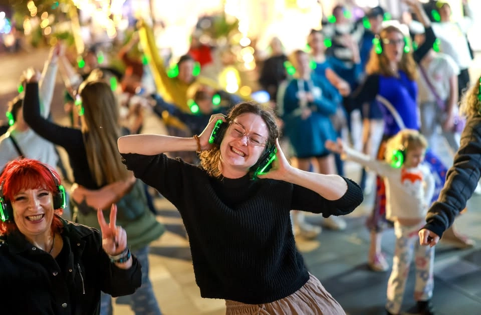 Silent Disco Tours - SPARK Ipswich Arts Festival