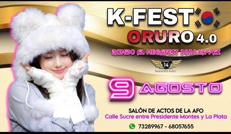 ⭐🟣 K FEST ORURO 4.0 🟣⭐