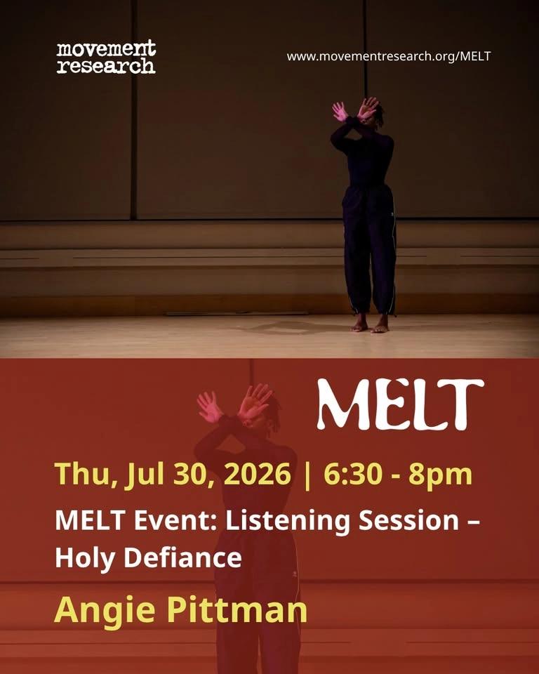 MELT Event: Listening Session – Holy Defiance with Angie Pittman