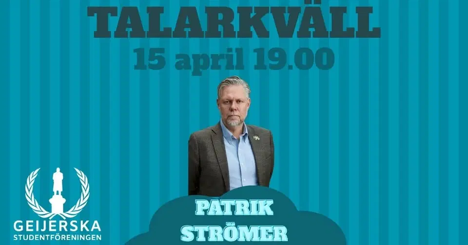 Talarkväll: Patrik Strömer