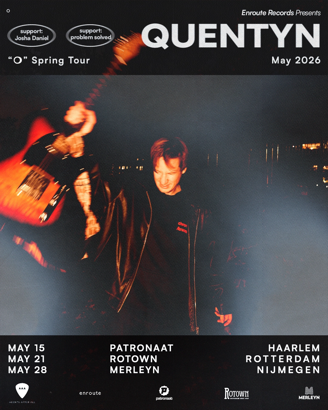 Enroute Records presents: Quentyn - support: Josha Daniel + problem solved