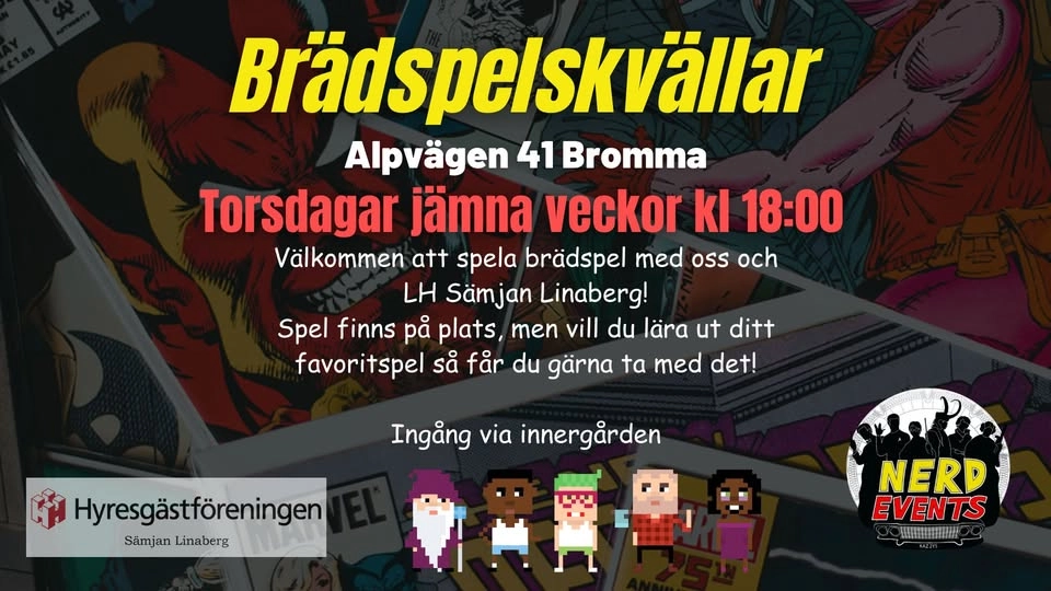 Brädspelskvällar