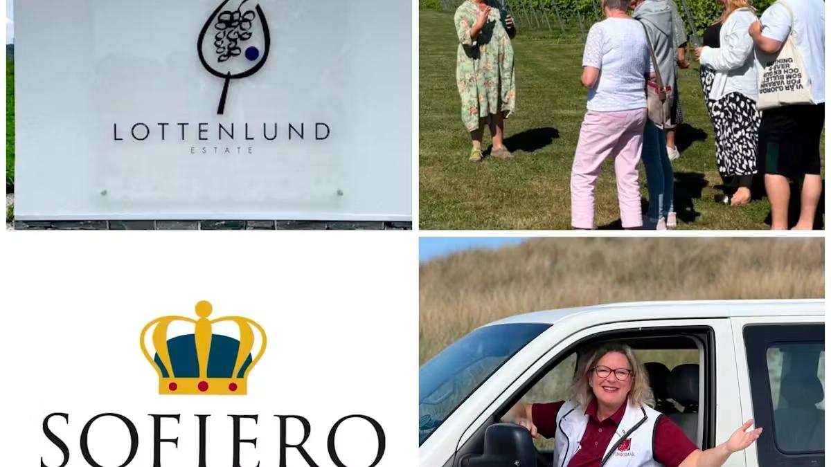 Vingårdsbesök Lottenlund Estate och besök på Sofiero slott & slottsträdgård, Helsingborg