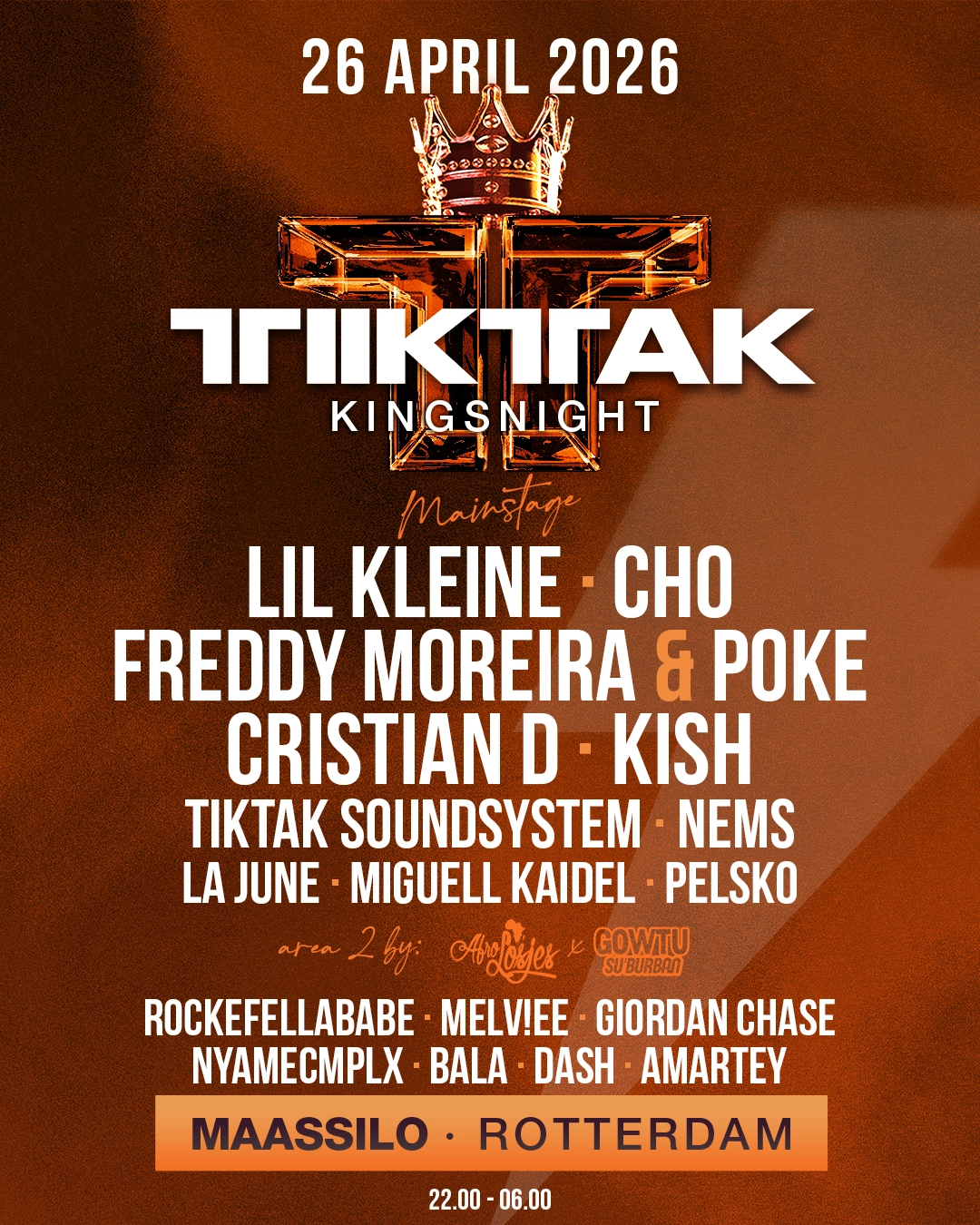 TIKTAK KINGSNIGHT ROTTERDAM