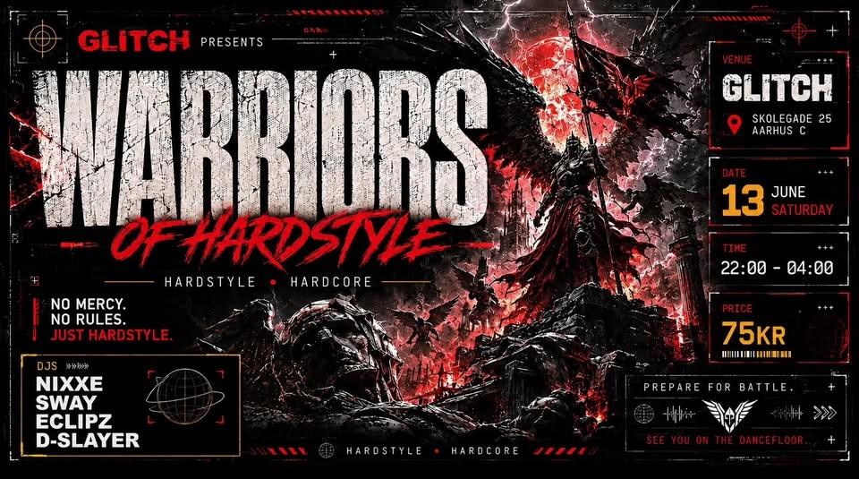 WARRIORS of Hardstyle - NIXXE, SWAY, ECLIPZ, D-SLAYER // @GLITCH