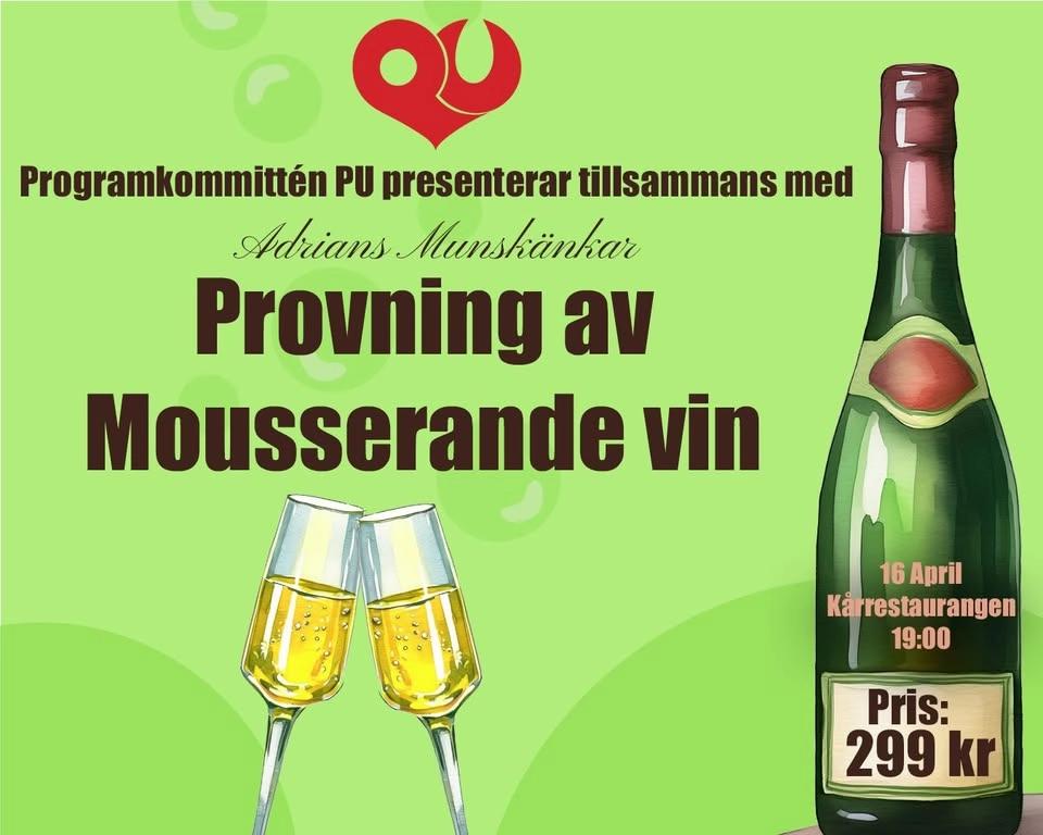 Provning av Mousserande Vin
