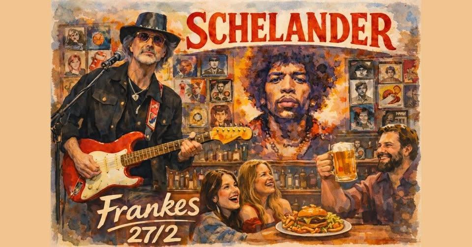 Olle Schelander solo, Blues&Rock på Frankes