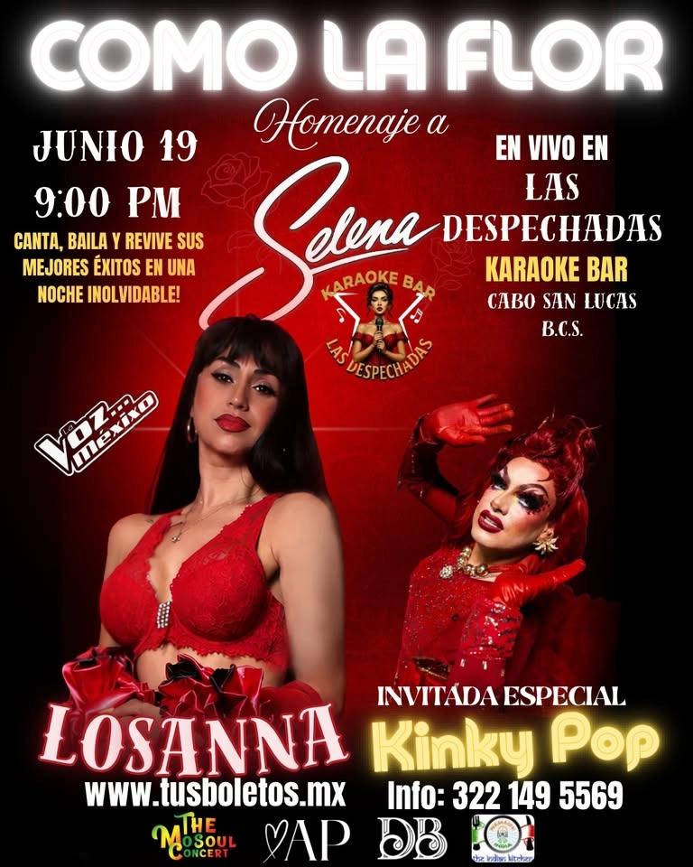 Selena VIVE - COMA LA FLOR - HOMENAJE A LA REINA DEL TEX-MÉX