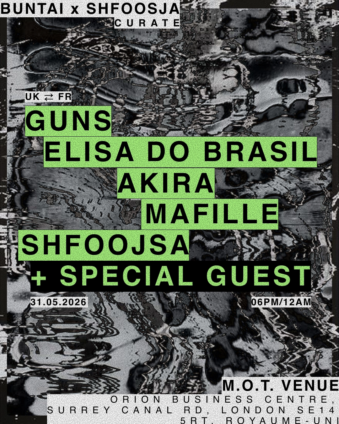 BUNTAI x SHFOOSJA CURATE