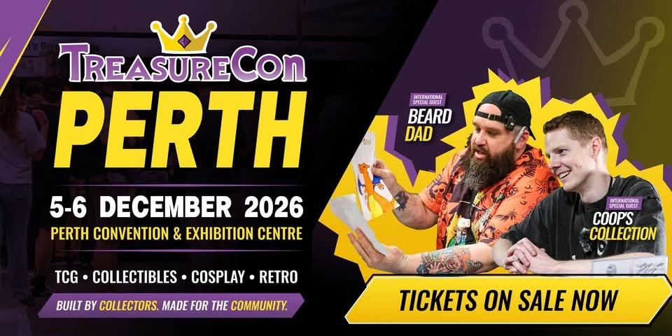 TreasureCon Perth Australia's Premium TCG & Collectibles Convention