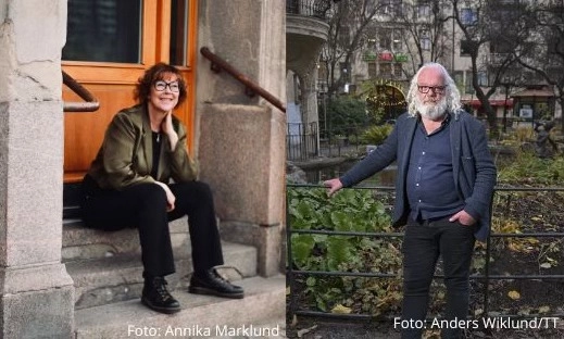 Tove Alsterdal och Staffan Julén i samtal om fäder och litteratur