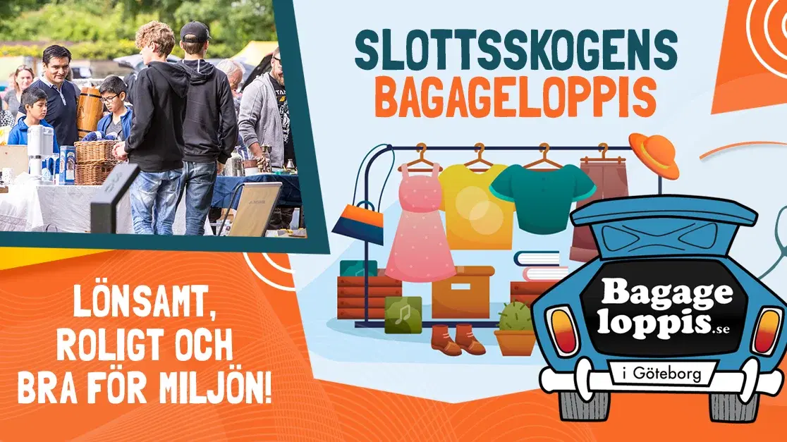 Bagageloppis Slottsskogen 2026