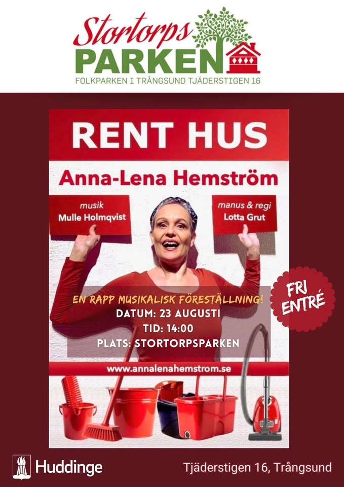 🎭🎵 MUSIKALISK FÖRESTÄLLNING ”RENT HUS” 🎵🎭