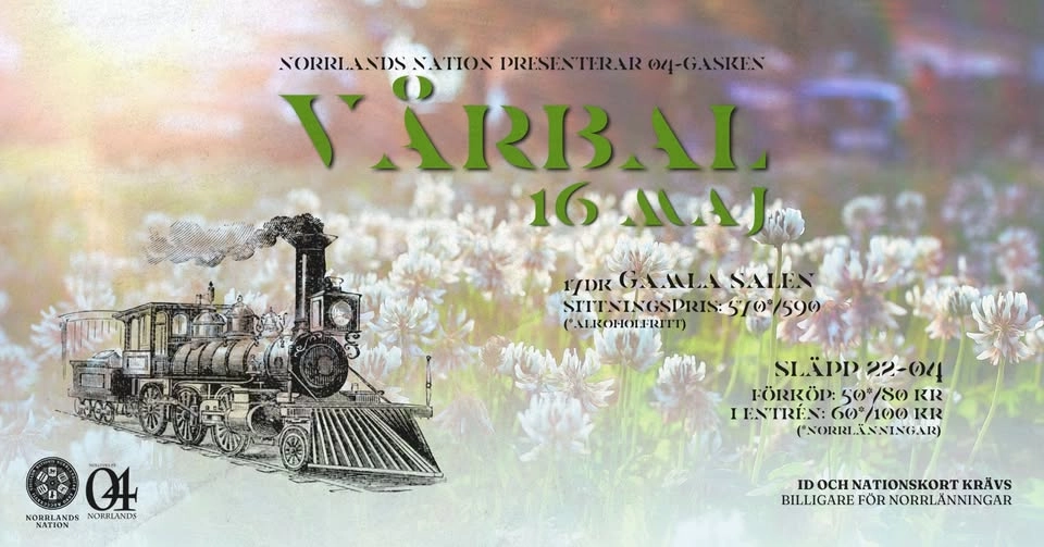 VÅRBAL på Norrlands nation: FULLSATT