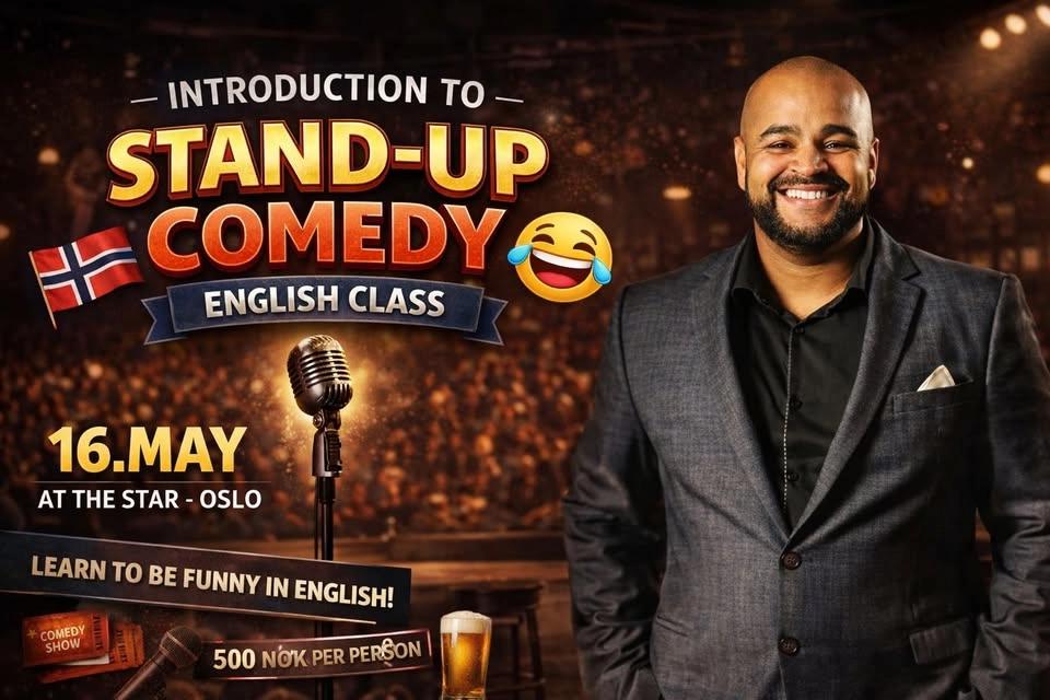 English Standup Comedy Class Oslo!