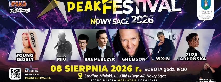 Peak Festival Nowy Sącz 2026