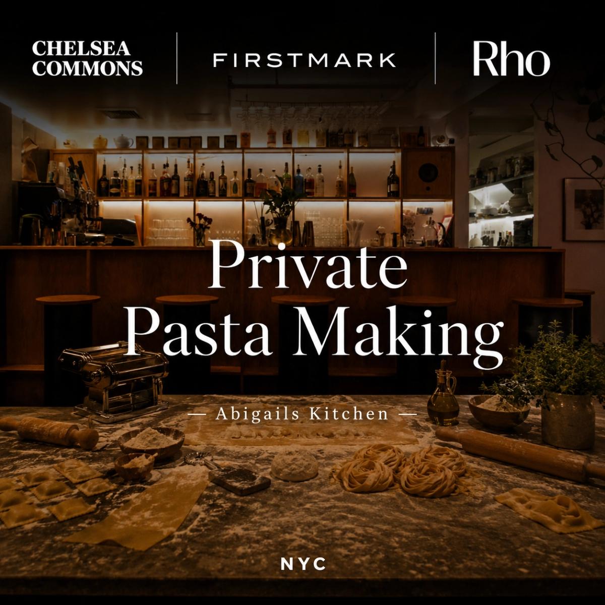 FirstMark + Rho Pasta Making