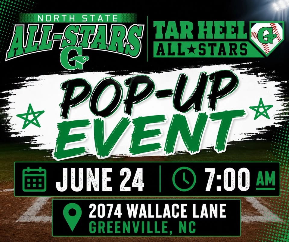 Greenville All-Stars Pop Up Event