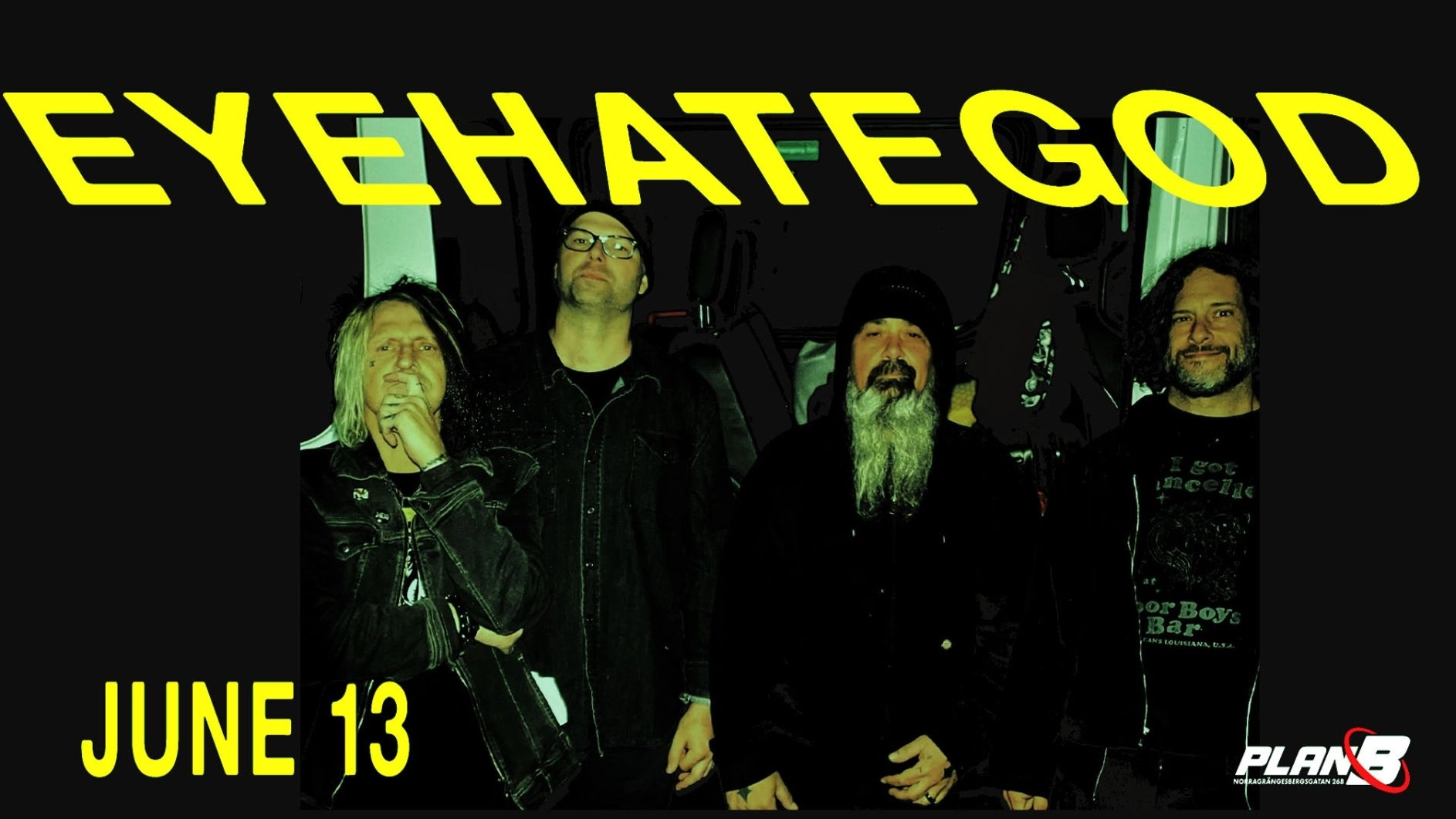 EYEHATEGOD // Live at Plan B — Malmö