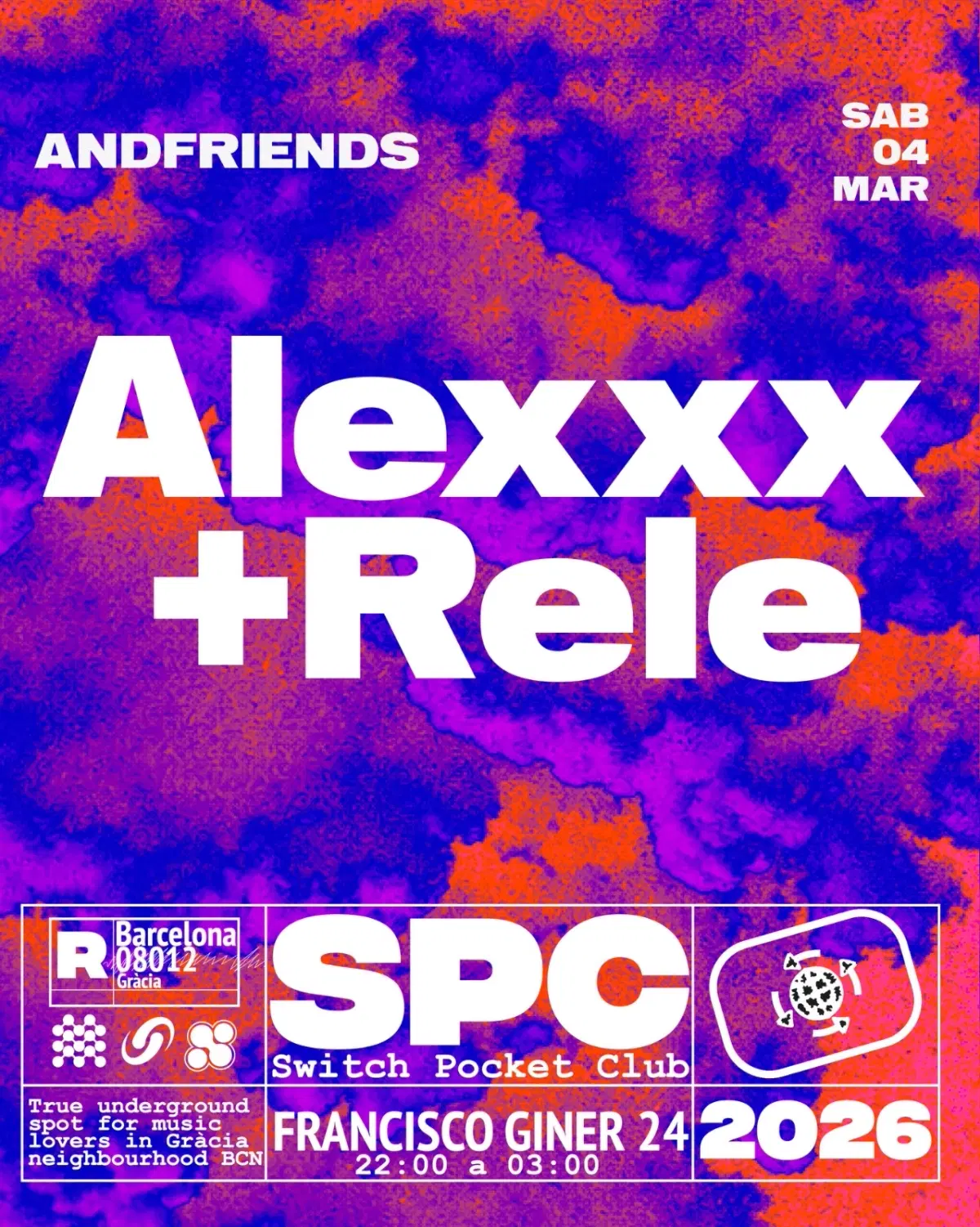 Andfriends: Alexxx + Rele
