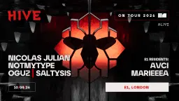 HIVE: Nicolas Julian, NOTMYTYPE, OGUZ, SaltySis