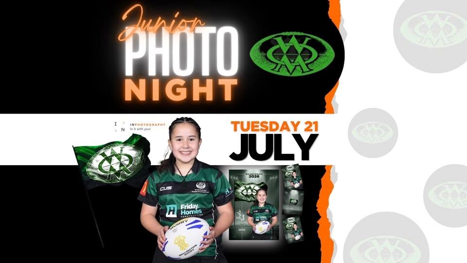 Wainui Junior Rugby Photo Night